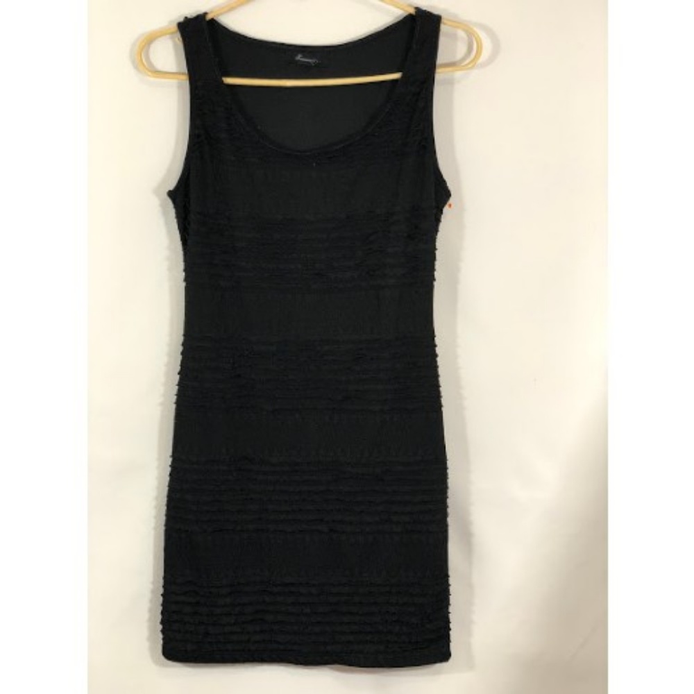 ☀️Forever21 Women Dress SP Black Bodycon Textured